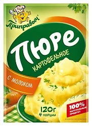 Картофельное пюре б/п ПРИПРАВЫЧ с молоком 120г