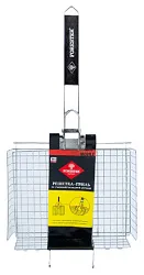 Решетка-гриль ФОРЕСТЕР универсальная со съёмной ручкой 24*30см