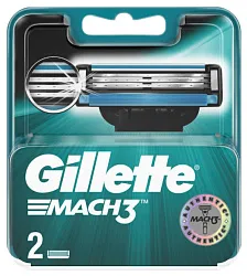 Кассеты ЖИЛЛЕТ Мак3 2шт