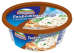 Сыр творожный ХОХЛАНД с лесными грибами бзмж 60% 140г