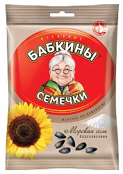 Семечки БАБКИНЫ соленые 100г
