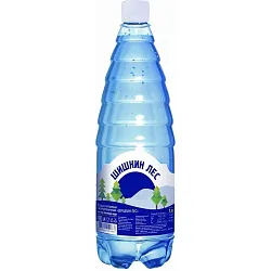 Питьевая вода ШИШКИН ЛЕС газированная 1л