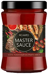 Соус МАСТЕР СОУС Пикантный томатный острый ст/б 280г