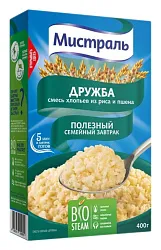 Смесь хлопьев МИСТРАЛЬ Дружба карт/уп 400г