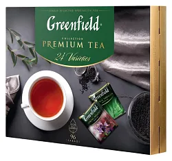Чай ГРИНФИЛД Премиум Ти ассорти 96пак