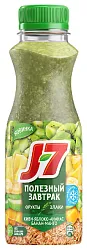 Смузи ДЖЕЙ-7 Полезный перекус киви банан манго ананас яблоко 300мл
