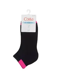 Носки женские КОНТЕ Актив махровая стопа черные р.23-25 арт.16С-92СП-573