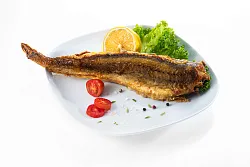 Минтай жареный в специях