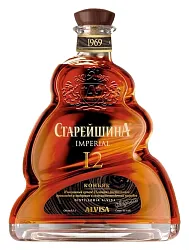 Коньяк СТАРЕЙШИНА Империал 12 лет 40% ст/б 0.5л