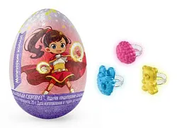 Яйцо шоколадное СЛАДКАЯ СКАЗКА Магические кольца 20г