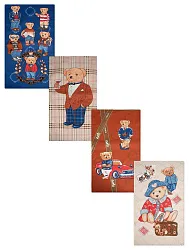 Полотенце кухонное Мишки рогожка 60*35см арт.1095