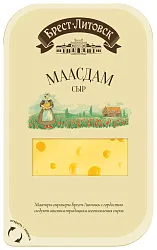 Сыр БРЕСТ-ЛИТОВСК Маасдам бзмж 45% 130г