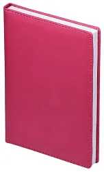 Ежедневник АЛЬТ Вельвет фуксия линия 136л