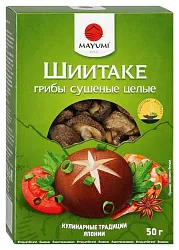 Грибы шиитаке МАЮМИ сушеные карт/уп 50г