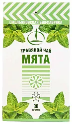 Чай ЕМЕЛЬЯНОВСКАЯ БИОФАБРИКА Мята травяной 30г