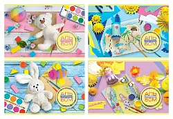 Альбом для рисования БИДЖИ Игрушки 8л
