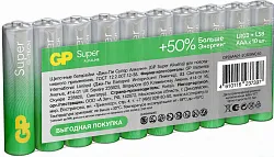 Батарейки ДЖИ-ПИ алкалиновые ААА 10шт