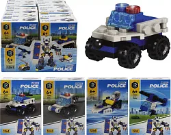 Конструктор ТАМ ТАМ Полиция 23-25 деталей