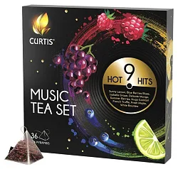 Чай КЕРТИС Мьюзик Ти Сет ассорти 36пак