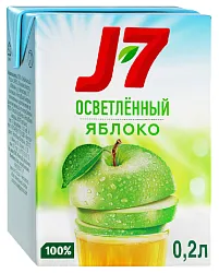 Нектар ДЖЕЙ-7 яблоко зеленое 0.2л