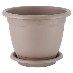 Горшок для цветов ИНГРИН Афродита Д29см Французский платан 7.8л арт.IG420611105