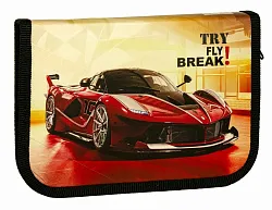 Пенал ШВЕЙНАЯ ФАБРИКА Авто люкс 19*11см 1 отделение арт.ПКК 03-5-70455