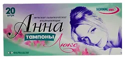 Тампоны АННА Люкс Нормал 20шт