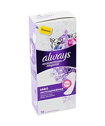 Прокладки ежедневные ОЛВЕЙС Незаметная защита экстраудлиненные 18шт