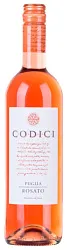 Вино КОДИЧИ Розато Апулия розовое п/сух 12% ст/б 0.75л