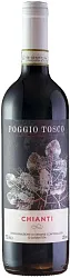 Вино ПОДЖИО ТОСКА Кьянти красное сух 12.5% ст/б 0.75л