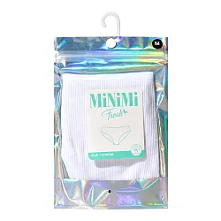 Трусы женские МИНИМИ Рибана слип белые р.48