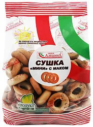 Сушка АЛЕШИНА мини с маком 380г