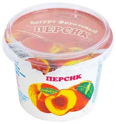 Йогурт ИРМЕНЬ персик бзмж 2.5% 250г