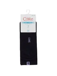 Носки женские КОНТЕ Актив махровая стопа черные р.23-25 арт.16С-92СП-571