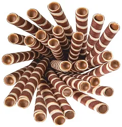 Вафельные трубочки НКФ шоколад 500г