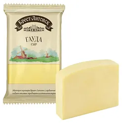 Сыр БРЕСТ-ЛИТОВСК Гауда бзмж 45% 200г