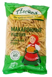 Мак.изделия АЛЕЙКА Перья гладкие м/у 400г