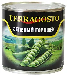 Горошек ФЕРРАГОСТО зеленый ж/б 425мл