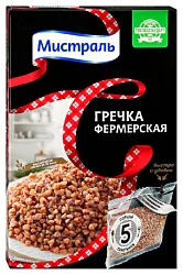 Гречневая крупа МИСТРАЛЬ карт/уп 5*80г