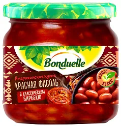 Фасоль БОНДЮЭЛЬ печеная барбекю ст/б 350мл