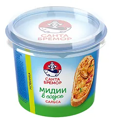 Паста САНТА БРЕМОР Сальса из мяса мидии чилийской 150г