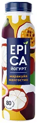 Йогурт ЭПИКА маракуйя мангостин бзмж 2.5% 260г
