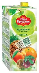 Сок САДЫ ПРИДОНЬЯ мультифрукт 2л