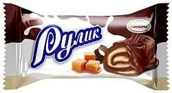Конфеты АККОНД Рулик глазированный мини рулет весовые