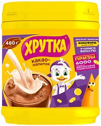 Какао ХРУТКА пл/б 480г