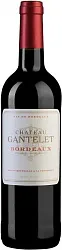 Вино ШАТО ГАНТЕЛЕ Бордо красное сух 12.5-13.5% ст/б 0.75л
