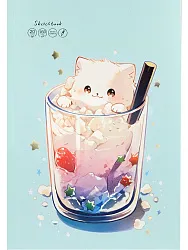 Скетчбук ПРОФ-ПРЕСС Необычный напиток А4 20л арт.20-1670