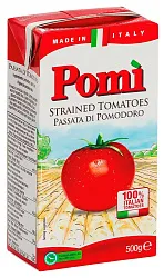 Томаты ПОМИ протертые т/пак 500г