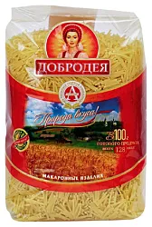 Мак.изделия ДОБРОДЕЯ Вермишель 400г