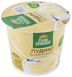 Пудинг СЕЛО ЗЕЛЕНОЕ ванильный бзмж 3% 120г